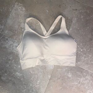 PINK Women’s Cream Sports Bra